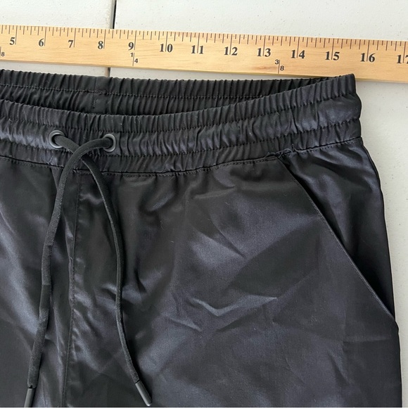 Jaanuu Cargo Scrub Pants Men Straight Stretch Drawstring J85003 Sz M 32x29 Black - Picture 10 of 13